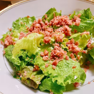 イベリコ豚の粉スペイン風サラダ